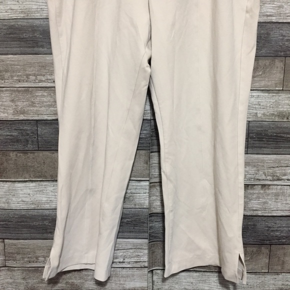 Old Navy Active Dynamic Fleece High Rise Wide Leg Pull On Pants XXL Cream - Picture 6 of 10